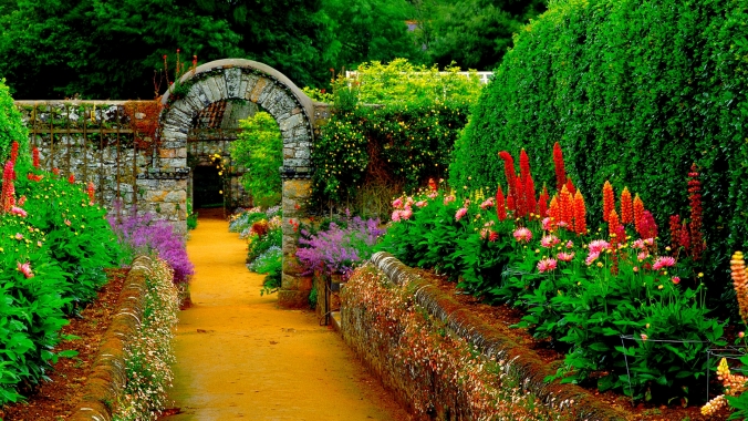 Arch of Walled Garden